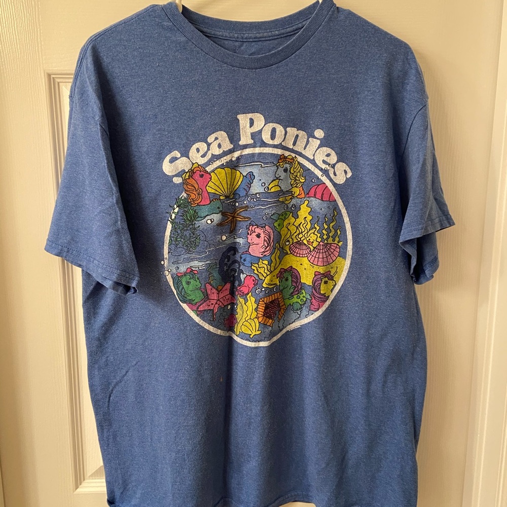 My little pony tshirt seapony g1 retro